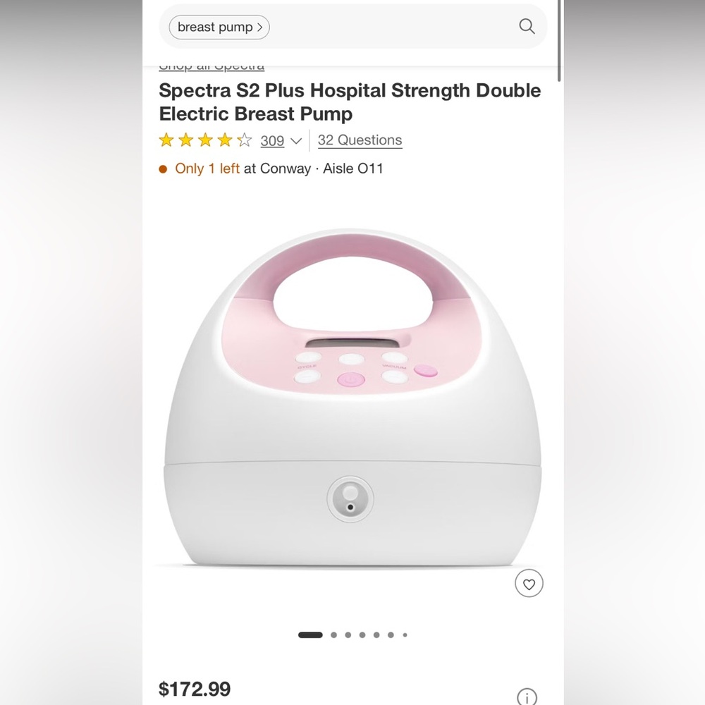 Spectra S2 Plus Breast Pump